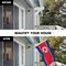 G128 Combo Pack: 6 Ft Tangle Free Aluminum Spinning Flagpole (Silver) & North Korea North Korean | 3x5 Ft | LiteWeave Pro Series Printed 150D Polyester | Pole with Flag Included